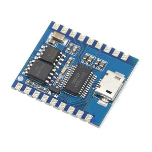 Módulo de audio para REPRODUCTOR DE MP3 Mini con disparador IO, descarga USB, módulo de voz <span class=keywords><strong>Flash</strong></span>, producto de mini circuitos integrados, 2 unidades - Product Image 3