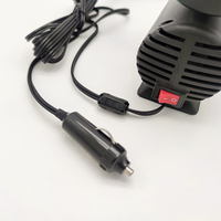 Compresseur d'air pour pneus de voiture portable, mini, simple, 12 volts CC, avec manomètre