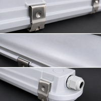 Lámpara LED Tri-proof de 40W IP66 para Chip, 4800LM, 120lm/W, 1.2m, para Almacenes, Certificación CE/CB, Garantía de 5 Años