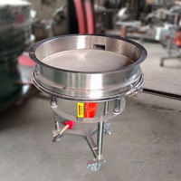 Hochfrequenz-Rundvibrationssieb für Erz und Erde, Hocheffiziente Vibrationssiebmaschine mit Vibrationsmotor 220V/380V