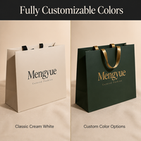 Sac fourre-tout en papier d'art mat laminé de luxe, avec logo de marque imprimé à chaud en feuille d'or, pour boutique de vêtements