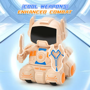 Nouveau Style <span class=keywords><strong>Robot</strong></span> Jouets Multifonction Horloge De Bureau Mignon Litière Ours Forme <span class=keywords><strong>Robot</strong></span> Intelligent avec Chaise - Product Image 4