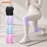 Nouvel arrivage : Genouillère de soutien rembourrée épaisse, antidérapante, ton clair, pour haltérophilie, musculation, gym et pickleball