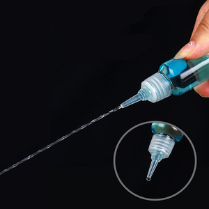 ขวดบีบสำหรับสัตว์เลี้ยงแบบใส30มล. 50มล. 60มล. 100มล. ขวดเปล่าพร้อมฝาบิดจ่ายของเหลว - Product Image 3