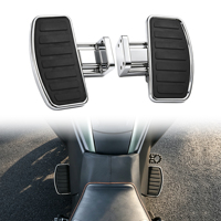 Grandes plateformes avant texturées réglables pour conducteur, repose-pieds pour Can-Am Canyon Redrock XT 2025 à 2026