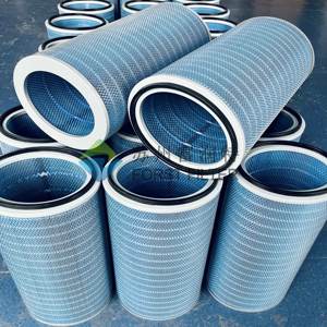 प्रतिस्थापन औद्योगिक वायु फ़िल्टर धूल फ्यूम धुंध कलेक्टर ओवल फिल्टर कारतूस - Product Image 4