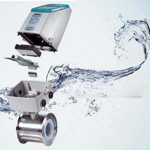 Débitmètre électromagnétique Siemens 1000 L/h Précision 0,5 Mesure de liquide par bride - Product Image 1