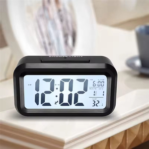 Reloj despertador digital inteligente Sunrise para niños, calendario de tiempo, función de repetición de temperatura, reloj despertador de escritorio de sublimación - Product Image 4