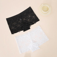 Neues Design Spitze Unterwäsche Damen Damen Hollow-Out Boxer Weibliche Höschen Sexy Atmungsaktive Slips Mädchen Weiche Dessous