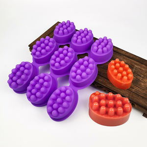 1/2/3/4/6/9 Hohlraum Massage Silikon formen 3D Silikon Massage Bar Seifen formen für DIY handgemachte Seife - Product Image 2