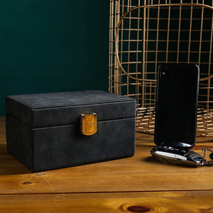 Scatola Antimagnetica in Pelle per Chiavi Auto, Personalizzabile, Schermatura Faraday per Telefoni Cellulari, Ampio Spazio di Archiviazione, <span class=keywords><strong>Blocco</strong></span> Segnale <span class=keywords><strong>RFID</strong></span> - Product Image 6