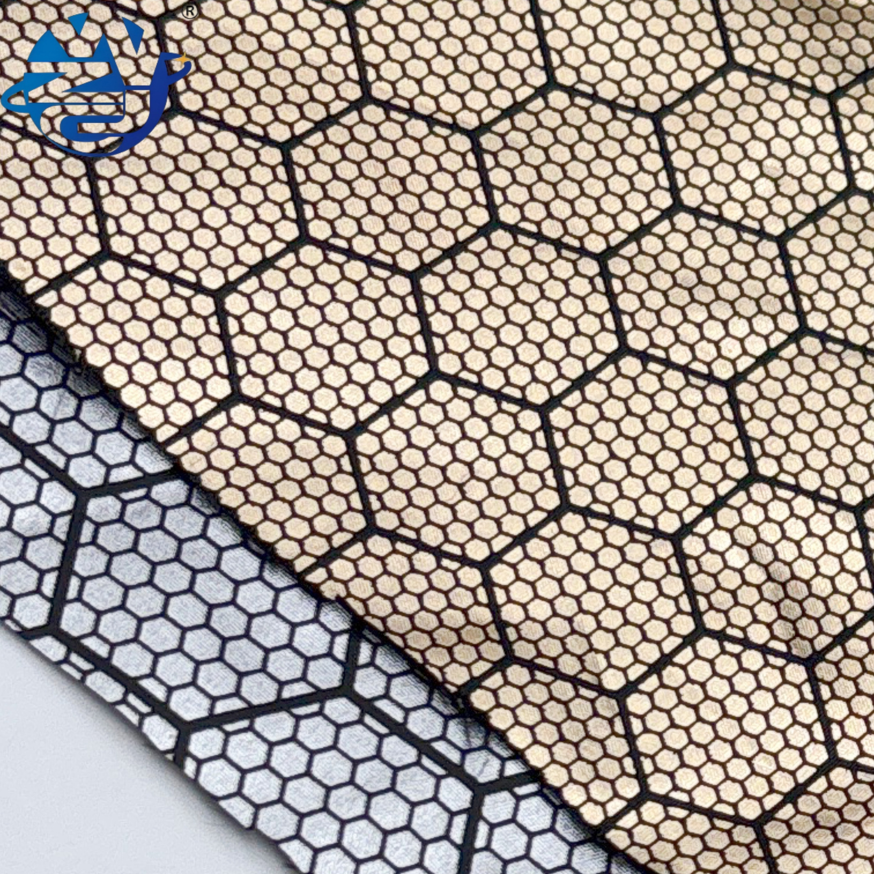 New Technology 100% Nylon Ripstop Taffeta Fabric Woven Silicone Coated Gold Silver Foil Heat Reflection Lining