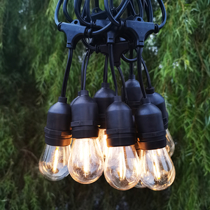 Nhanh Chóng Tàu 10 Mét 10 Bóng Đèn Treo Loại E27 S14 Chuỗi Ánh Sáng Với Cắm - Product Image 6