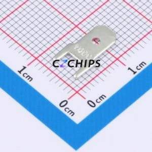 G480-08-2T Solder Tab Terminal Through hole Component (THT) Terminal 4.8mm 1 2 10A - Product Image 1
