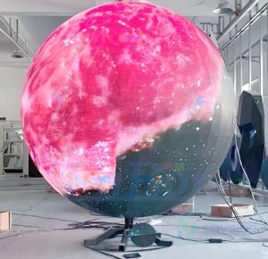 Màn hình hiển thị <span class=keywords><strong>LED</strong></span> hình cầu linh hoạt 360 độ có thể uốn cong thành màn hình <span class=keywords><strong>LED</strong></span> trong nhà - Product Image 2
