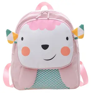 New Large Capacity Children's Schoolbag Waterproof Cartoon Knapsack Rucksack Haversack Kawaii Rabbit Bags Leather Printed Bags