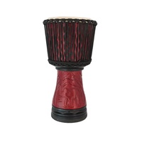 Djembe africain professionnel en peau de chèvre/bois, haute qualité, 8/10/12/13/14 pouces, instrument de percussion pour l'enseignement