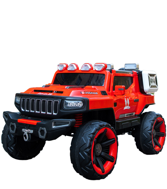Large Children's Electric Car, a Toy Car for Adults, Four-Wheel Drive Off-Road Vehicle, Double-Person Electric Toy Car.