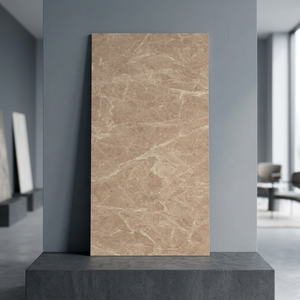 Spider Bronze Marble Effect Porcelain <b>Tiles</b> 600x1200mm Glossy Glazed Finish for Luxury Interior Flooring - Product Image 1
