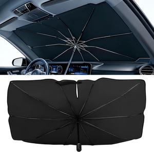 Parasol universel pour voiture, pare-soleil épaissi pour pare-brise, protection contre le vent et la chaleur pour l'intérieur du véhicule - Product Image 1