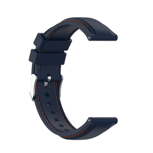 Correa de silicona transpirable e impermeable para reloj inteligente <span class=keywords><strong>Samsung</strong></span> Galaxy, compatible con Ticwatch Pro3/Ticwatch Pro3 LTE/GT/2/<span class=keywords><strong>2e</strong></span> - Product Image 6