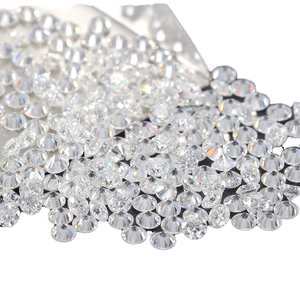 Diamant synthétique cultivé en laboratoire <span class=keywords><strong>Huacan</strong></span> DEF de 0,8 mm à 6,5 mm, VVS-VS, diamant rond brillant HPHT CVD pour la fabrication de bijoux - Product Image 1