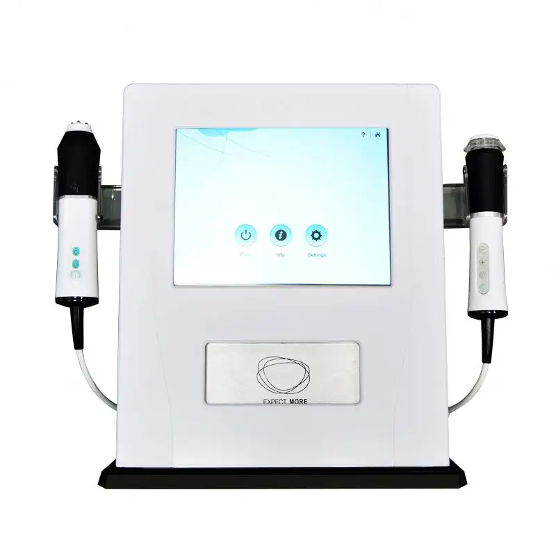 Ультразвуковой + Rf + кислородный аппарат для удаления шрамов от акне, кислородный косметический аппарат для лица