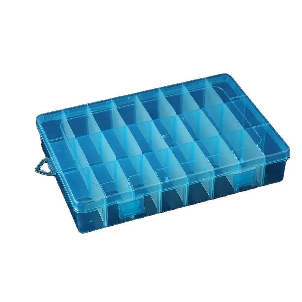 Square Plastic Box Clear Plastic Beads Storage Containers Box Small Items Crafts Jewelry Hardware Pp Jewelry Container