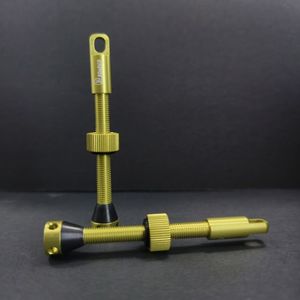 วาล์ว Presta สำหรับจักรยานทำจากอลูมิเนียมอัลลอยด์ขนาด40มม. อุปกรณ์เสริมแบบไม่มีท่อ - Product Image 2