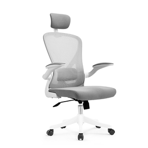 Chaise de bureau ergonomique et moderne, mobilier d'usine, pivotante en maille, pour ordinateur, nouveau design - Product Image 6