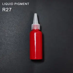레드 27 컬러 페이스트 액체 안료 립글로스 립스틱 원료 빨간 안료 화장품 용 액체