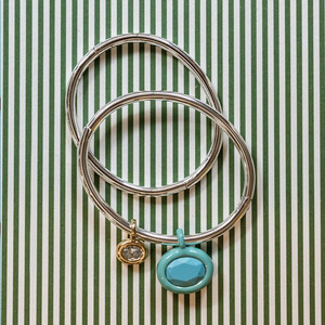 Mini pendentif ovale en émail avec breloques <span class=keywords><strong>colonne</strong></span> <span class=keywords><strong>de</strong></span> cristal couleur macaron et pierre <span class=keywords><strong>de</strong></span> naissance, collier <span class=keywords><strong>de</strong></span> fête mignon pour femme, bijoux DIY - Product Image 6