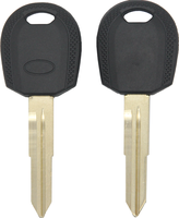Coque de clé automatique de puce de transpondeur de lame pour le boîtier de clé de voiture de remplacement vierge