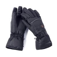 Gants chauffants bon marché à piles, isolés, à doigts séparés, imperméables et chaussettes fines pour hommes - Utilisation en escalade sur glace, coton/spandex