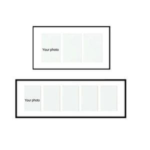 Fashion Design DIY Multi-hole Creative Palace Grid Combination Photo <b>Frame</b> Growth Record Long Photo <b>Frame</b> - Product Image 1