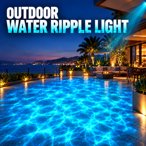 Proiettore di <span class=keywords><strong>Luce</strong></span> ad Alte Prestazioni con Effetto Onde d'Acqua |   Effetto Onda Dinamica, Illuminazione <span class=keywords><strong>a</strong></span> <span class=keywords><strong>Terra</strong></span> per Interni/Esterni per Giardini e Strade - Product Image 1