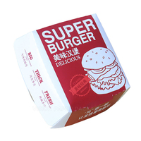 <strong>Best</strong> <strong>Selling</strong> Custom Eco-friendly Food Grade Disposable Takeout Sandwich Bread Hamburger Cake Cookie Chocolate Sushi Folders