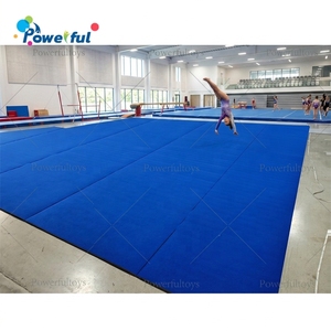 Tapis de gymnastique en <span class=keywords><strong>mousse</strong></span> souple de 5 cm, tapis de tumbling, piste d'air gonflable, <span class=keywords><strong>matelas</strong></span> d'atterrissage pour gymnastique - Product Image 1