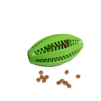Jouet à mâcher pour chien en caoutchouc en forme de pastèque, saveur poulet, écologique, 11 cm, pour le nettoyage des dents, résistant aux morsures, pour toutes les races - Vente en gros