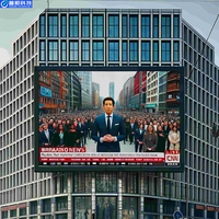 Pantalla LED para Exteriores PushunLed, Pantalla de Video Wall LED IP67 SDK, Pantallas de TV para Video Wall, Video Wall Wing Plus P2.5, Pantalla Sin Función Táctil