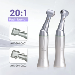 Contrangolo di cambio rapido 64:1 per impianto, corona e lavoro di laboratorio per 16:1 20:1 di riduzione dentale con pulsante <span class=keywords><strong>4</strong></span>:1 64:1 - Product Image 1