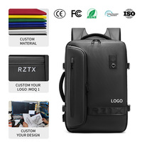Mochila de Negocios RZTX de Gran Capacidad, Impermeable, de Oxford, para Viajes al Aire Libre, Multifuncional, para Portátil