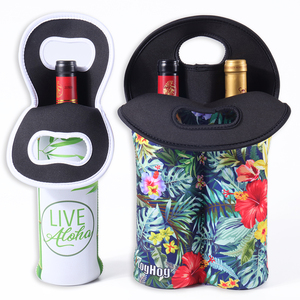 Neoprene Two Double Bottle <strong>Wine</strong> Chiller Cooler Cover Carrier <strong>Wine</strong> <strong>Bag</strong> - Product Image 4