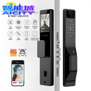 Serrure de porte intelligente Tuya à reconnaissance faciale 3D, contrôle à distance, sans clé, sécurité numérique, alarme anti-effraction pour la maison, installation facile - Product Image 1