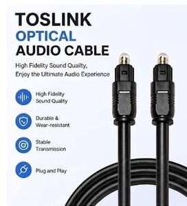 <span class=keywords><strong>สาย</strong></span>เคเบิลเสียงออปติคอลดิจิตอล Toslink ขนาด OD4.0 มม. ยาว 1 เมตร ชุบทอง พร้อมหัว<span class=keywords><strong>ต่อ</strong></span> DVI สำหรับเครื่องเล่น DVD ลำโพง และ HDTV - Product Image 2