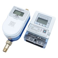 Meter Air Prabayar Kewina Mobile dengan Kode QR, Perlindungan IP68, Konektivitas Flens, Layar Kristal Cair Tembaga Penuh