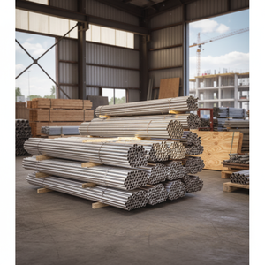 Poutres en bois de mètre linéaire pour la construction 5kg chaque échelle de 4.80 mètres de long et pièces d'échafaudage à vendre - Product Image 3