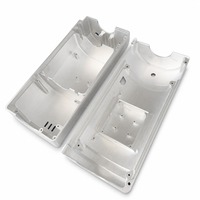 Boîtier en alliage d'aluminium usiné CNC ISO9001 avec cavités fraisées pour pièces d'équipement de contrôle d'automatisation industrielle