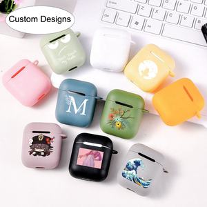 Nouvelle coque de protection en silicone souple antichoc personnalisable la <span class=keywords><strong>moins</strong></span> chère pour accessoires Apple Airpods pour Airpods 4 - Product Image 3