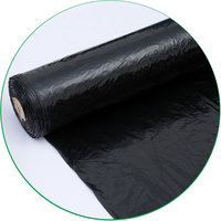 Film de construction en polyéthylène LDPE 6 mil, rouleau de bâche plastique 10x100 pieds, film de construction anti-humidité
